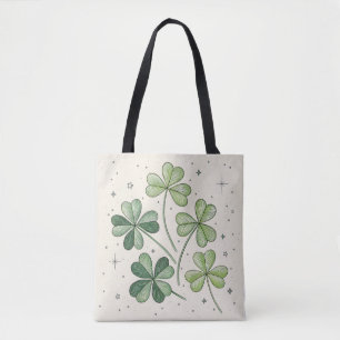 Bolso De Tela Tote Eco Lucky Clover