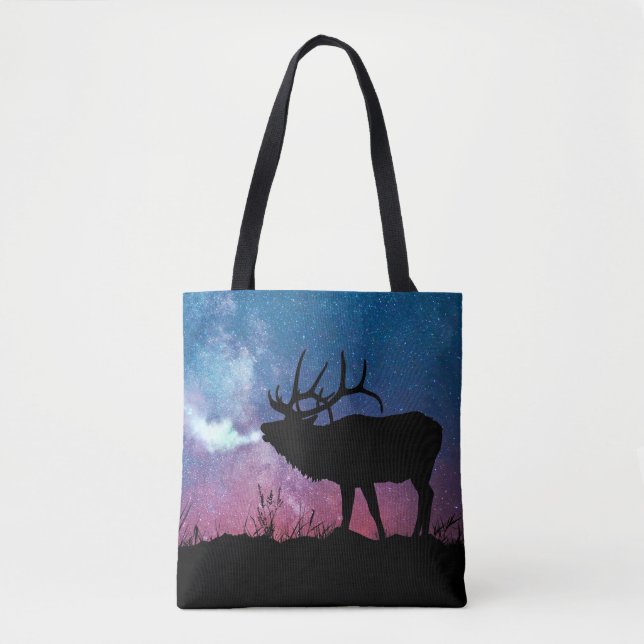 Bolso De Tela Tote Elk (Anverso)