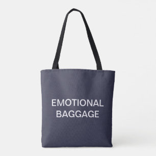 Bolso De Tela Tote emocional del equipaje