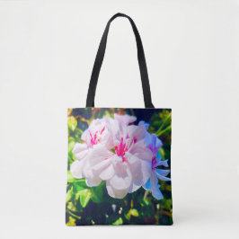 Bolso De Tela Tote en flor