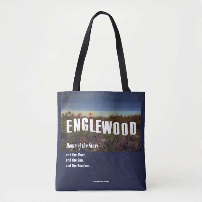 Bolso De Tela Tote Englewood (Anverso)