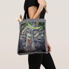 Bolso De Tela Tote enrrollado del hombro de Mikey