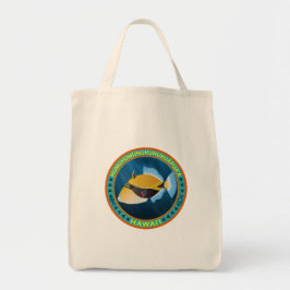 Bolso De Tela Tote Estatal de Pesca Humu Hawaii