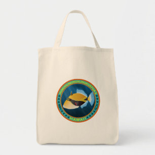 Bolso De Tela Tote Estatal de Pesca Humu Hawaii