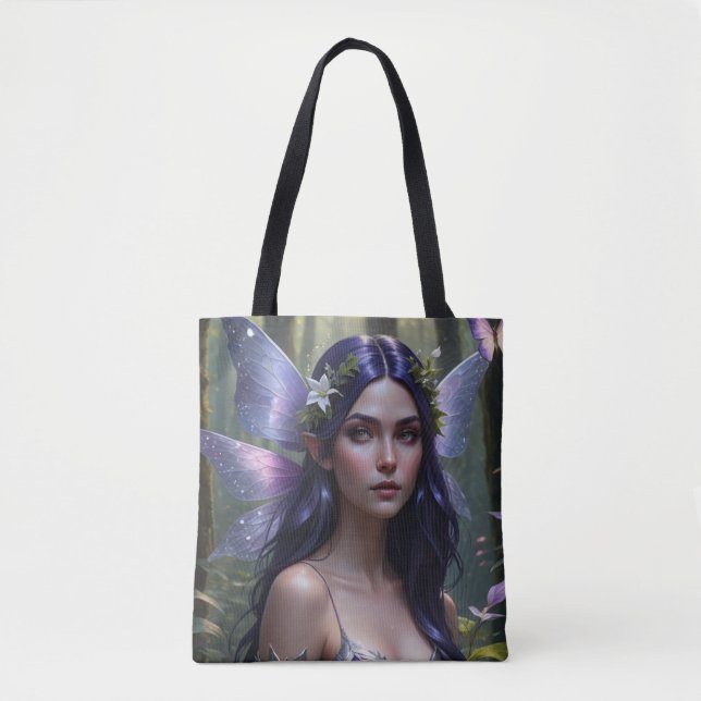 Bolso De Tela Tote Fairy Queen (Anverso)