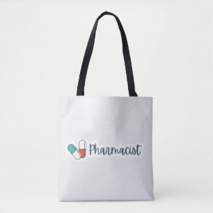 Bolso De Tela tote farmacéutico Pill