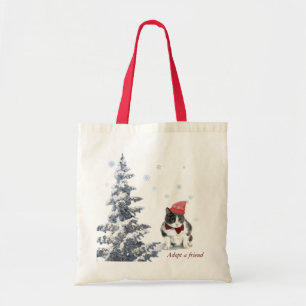 Bolso De Tela tote;  Felix, el gato, en enero