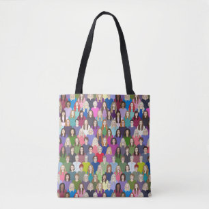 Bolso De Tela tote femenino y femenino
