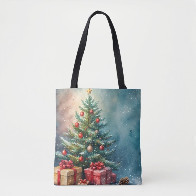 Bolso De Tela Tote festivo acuático festivo (Anverso)