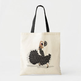 Bolso De Tela Tote Flamenco Dancer