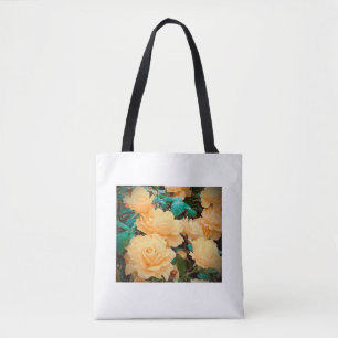 Bolso De Tela Tote floral