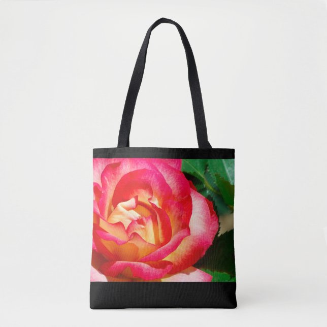 Bolso De Tela Tote floral (Anverso)