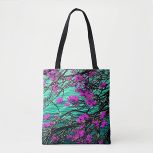 Bolso De Tela Tote floral