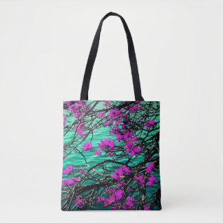 Bolso De Tela Tote floral