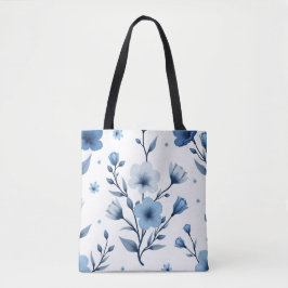 Bolso De Tela Tote floral de impresión completa