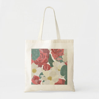 Bolso De Tela Tote floral dibujado a mano