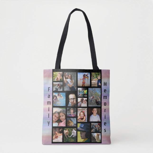 Bolso De Tela Tote fotográfico con 20 plantillas - HAMbWG (Anverso)