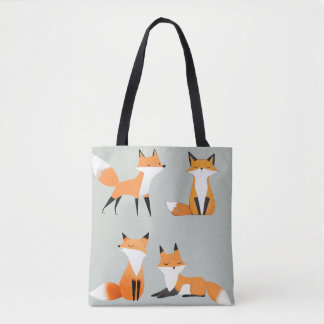 Bolso De Tela Tote Foxic