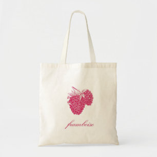 Bolso De Tela Tote Framboise