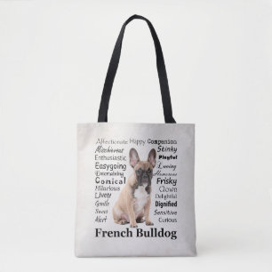 Bolso De Tela Tote Frenchie Traits