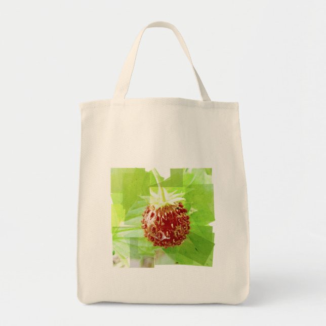 Bolso De Tela Tote fresco de la fresa (Frente)