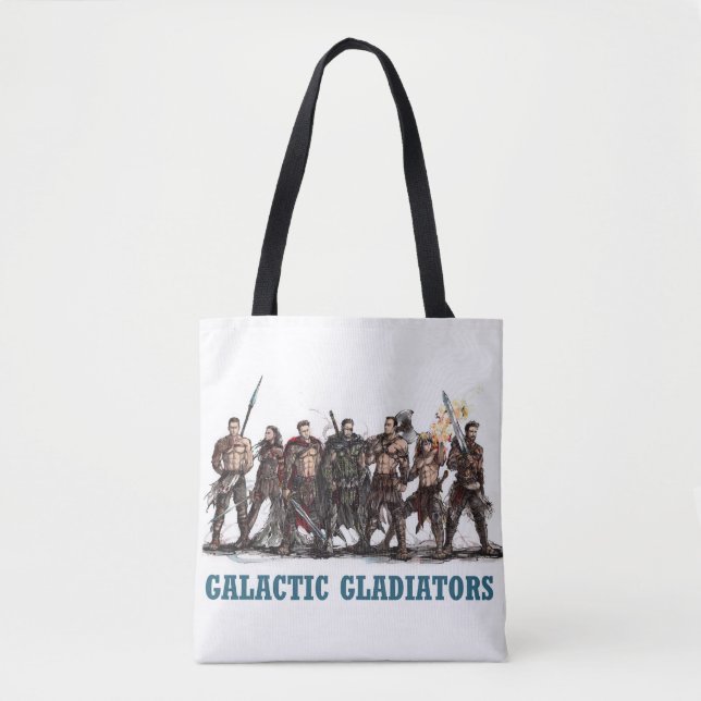Bolso De Tela Tote galáctico de los gladiadores (Anverso)
