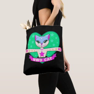 Bolso De Tela Tote Gato NWO