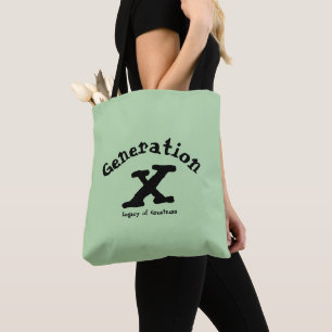 Bolso De Tela Tote Generación X