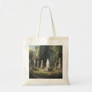 Bolso De Tela Tote Ghost Jardín de Marble
