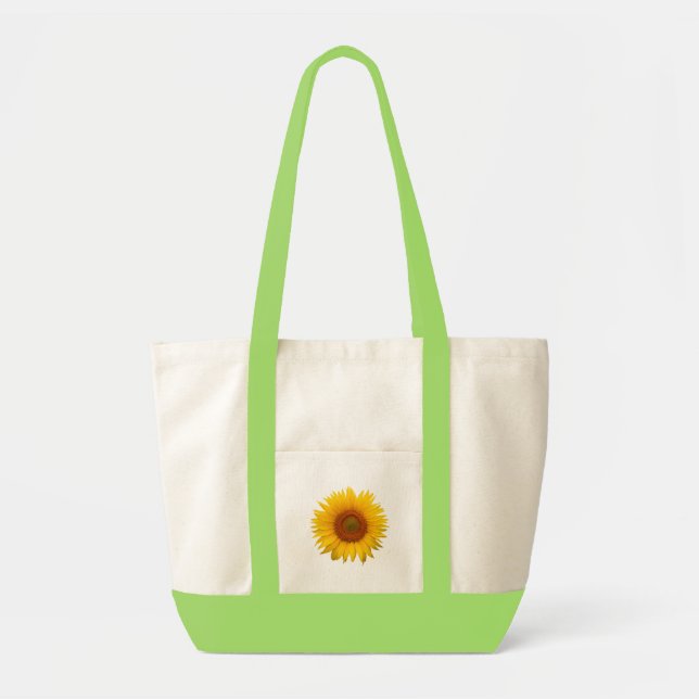 Bolso De Tela Tote girasol (Frente)