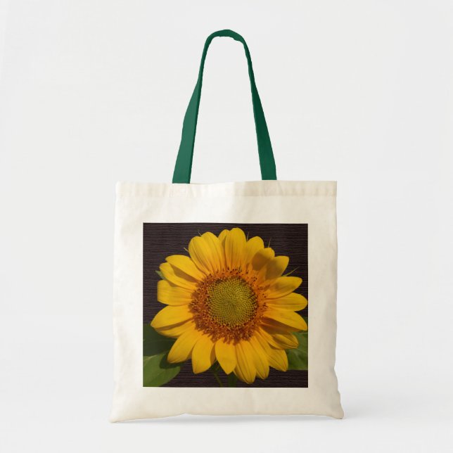 Bolso De Tela Tote girasol (Frente)