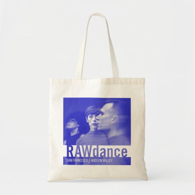 Bolso De Tela TOTE gráfico borroso de RAWdance (Frente)