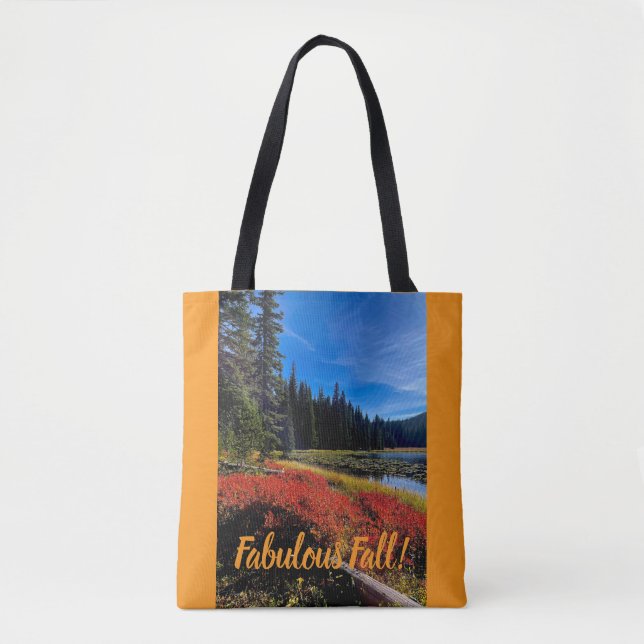Bolso De Tela Tote Grand Fall (Anverso)