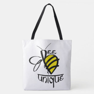 Bolso De Tela Tote grande del hombro de BeeUnique