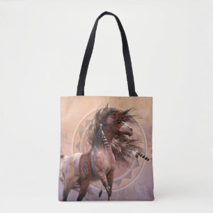 Bolso De Tela Tote Guerrero Espíritu