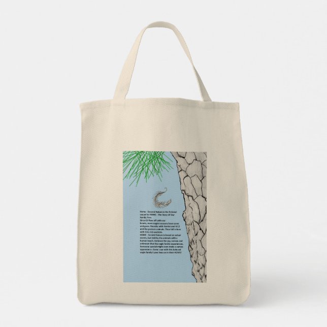 Bolso De Tela TOTE Harriet Ozzie M15 E de libro de naturaleza HO (Reverso)