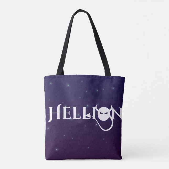 Bolso De Tela Tote Hellions (Reverso)