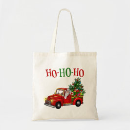 Bolso De Tela Tote Ho Ho Ho Santa Navidades