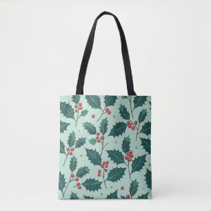 Bolso De Tela Tote Holiday Garden
