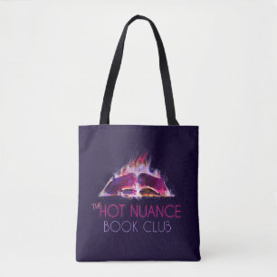 Bolso De Tela Tote Hot Nuance Book Club