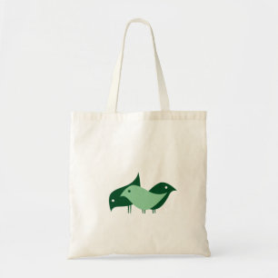 Bolso De Tela Tote imaginario de la lona de tres chicas