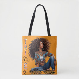 Bolso De Tela Tote indígena afro