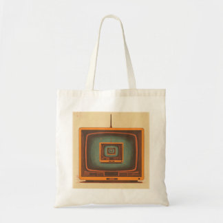 Bolso De Tela Tote Infinity de TV Retro