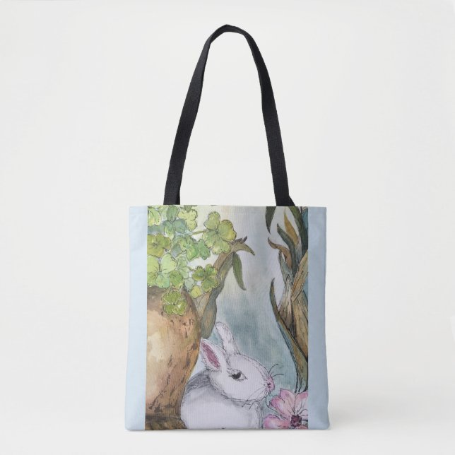 Bolso De Tela Tote irlandés de la bendición (Anverso)