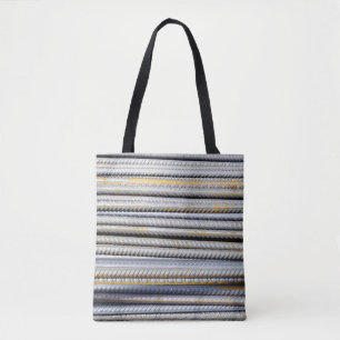 Bolso De Tela Tote Iron Rod