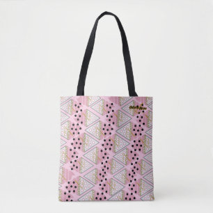 Bolso De Tela Tote irresistible de helados de rociadores - fresa