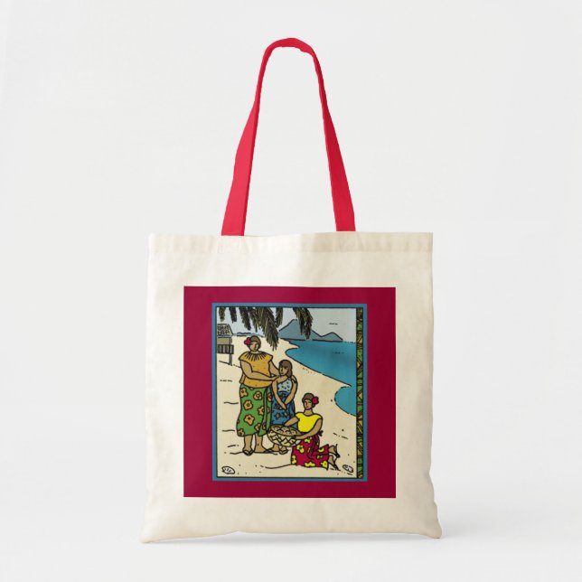 Bolso De Tela Tote Island Hopper (Frente)