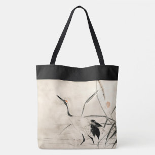 Bolso De Tela Tote japonés de grúa