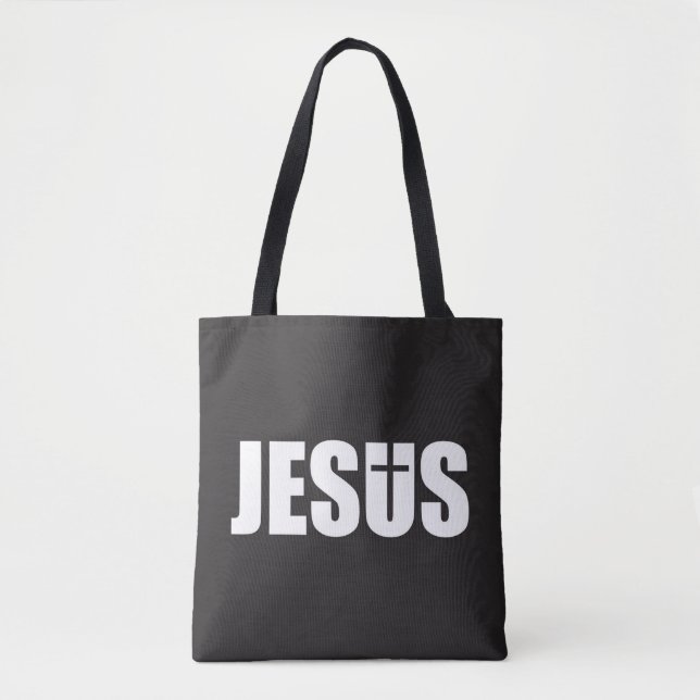 Bolso De Tela Tote Jesús (Anverso)