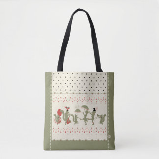 Bolso De Tela Tote Jubilee Cherries